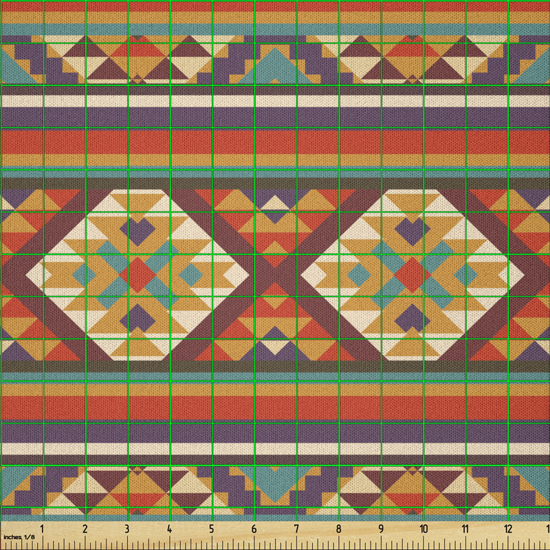Cye Mosaic with Graphic Fabric