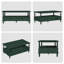 Table basse avec pieds en bois massif, tiroirs de rangement et tablette ouverte (assemblage minimal requis)-289325696