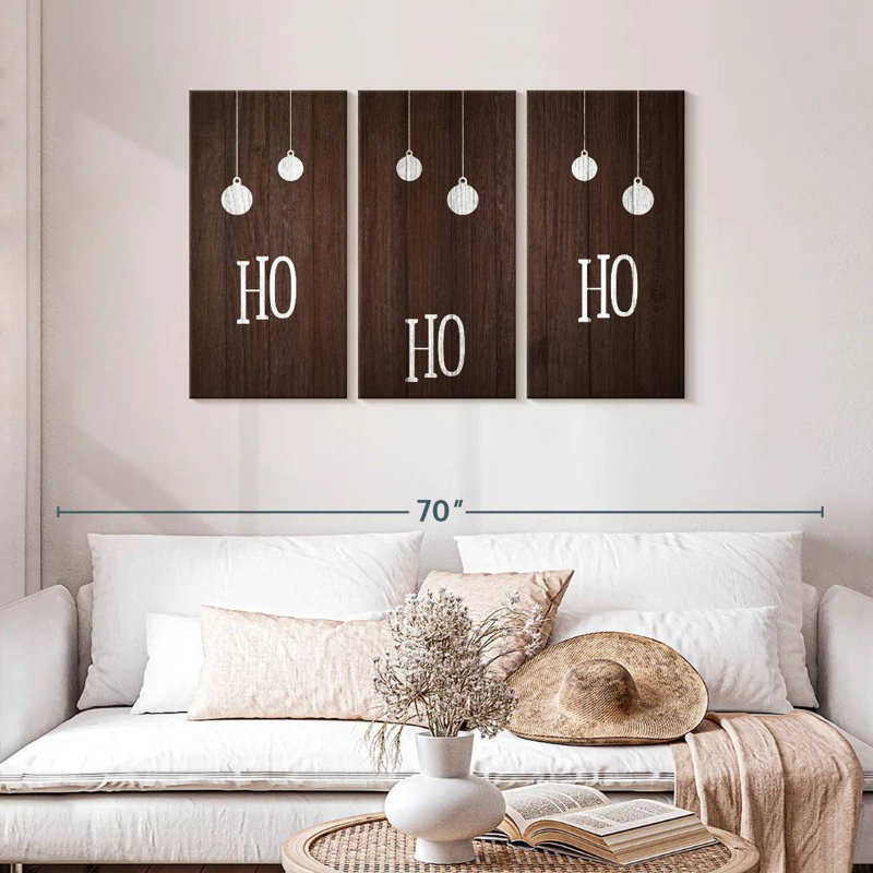 Ho Ho Ho Santa, H 28 po x l 45 po