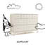 Commode double 6 tiroirs Horizon-110327468