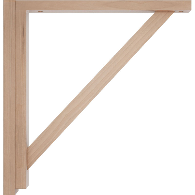 Support de tablette Traditional, Cerisier, H 14,25 po x l 2,5 po x P 14,75 po