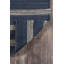 Tapis bleu marine tissé à plat Aahil-1110274070