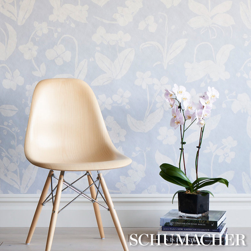 Schumacher x Hera Ford Orchids Have Dreams Wallpaper, Sky