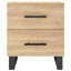 Maricrus 40cm W Iron Bedside Table-1953420099