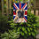 Drapeau de jardin 2 côtés english union jack