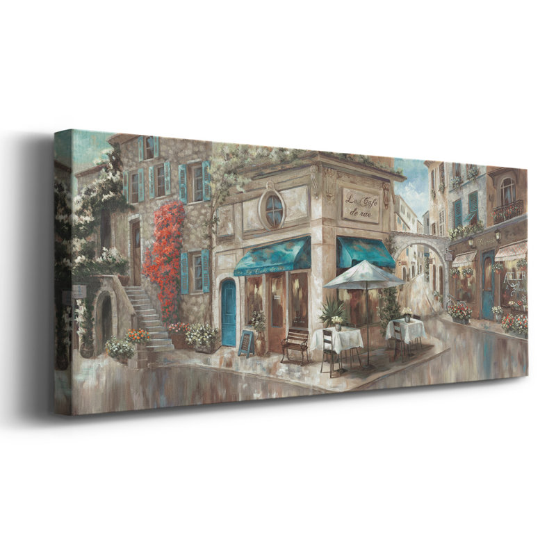 " Corner CafÃ© ", 20" H x 50" W x 1.5" D