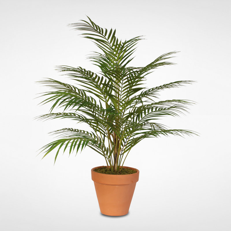 Plante de palmier artificielle aréca en pot