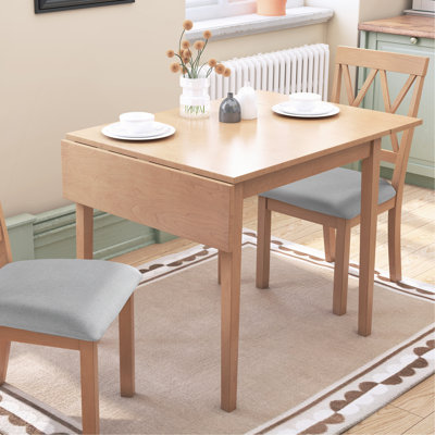 Table de salle à manger extensible 29 po à 45 po pour 4 personnes, table de cuisine pliante