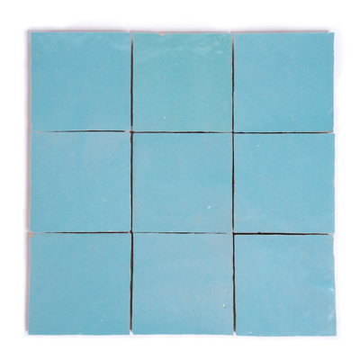 Zellige 4" x 4" Stone Look Wall & Floor Tile