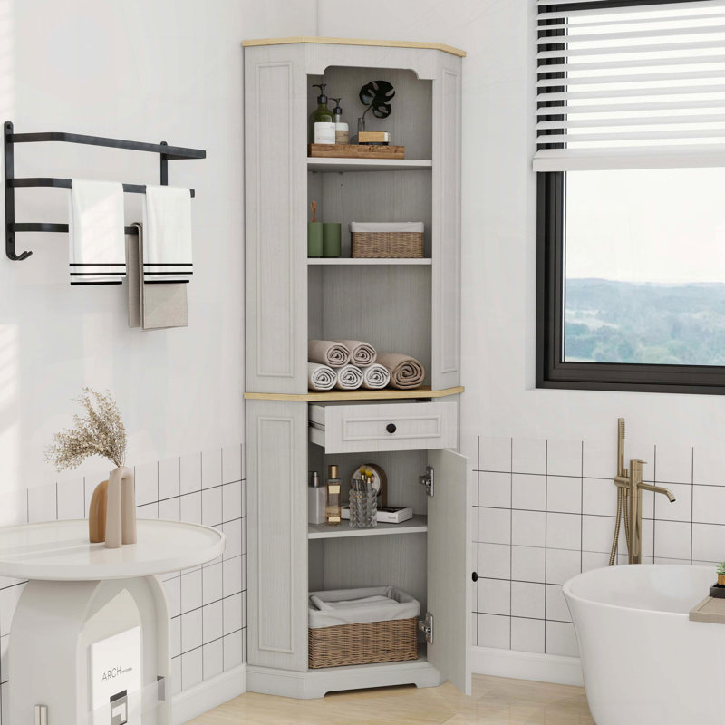 Tall Corner Cabinet