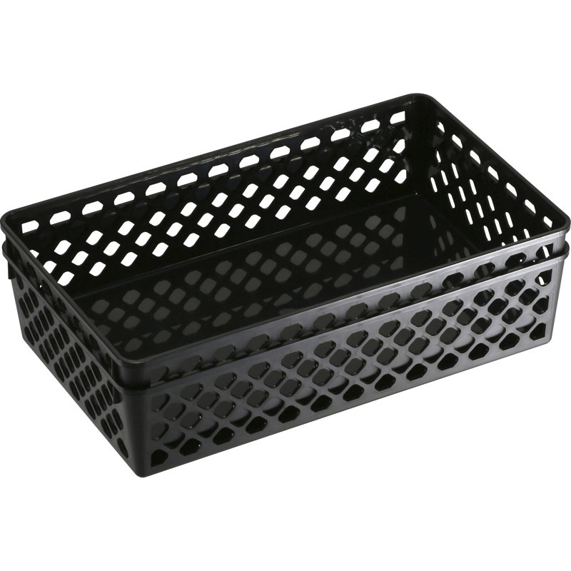 Panier en plastique achieva supply, H 2,3 po x l 10,06 po x P 6,13 po