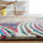 Anaheim Nantucket Hand Tufted Wool/Cotton Oriental Rug in Purple/Green/Blue-631473934