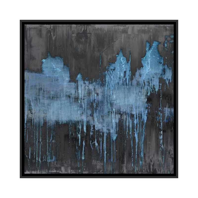 «Sans exception», reproduction d'art sur toile tendue, H 18 po x l 18 po x P 1,5 po, Toile avec cadre noir, Pas de tapis