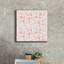«Kuba Play 2 Blush» par Cheryl Warrick, art mural
