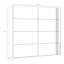 2 Door Manufactured Wood Wardrobe