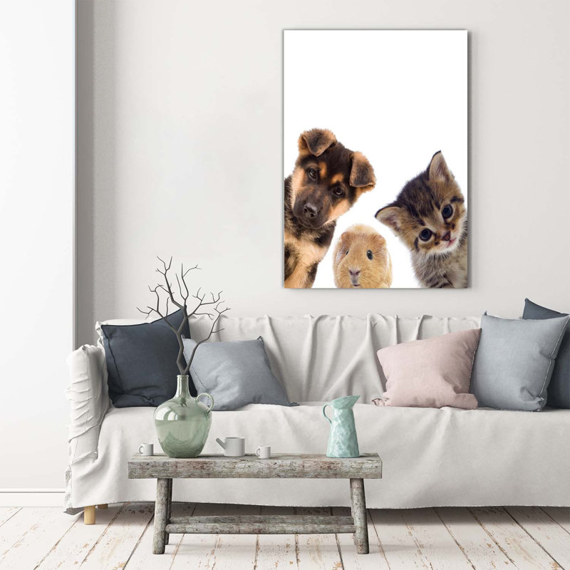Pets - Wrapped Canvas Print