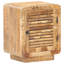Armoire de chevet en bois de manguier brut 15,7 po x 11,8 po x 19,7 po