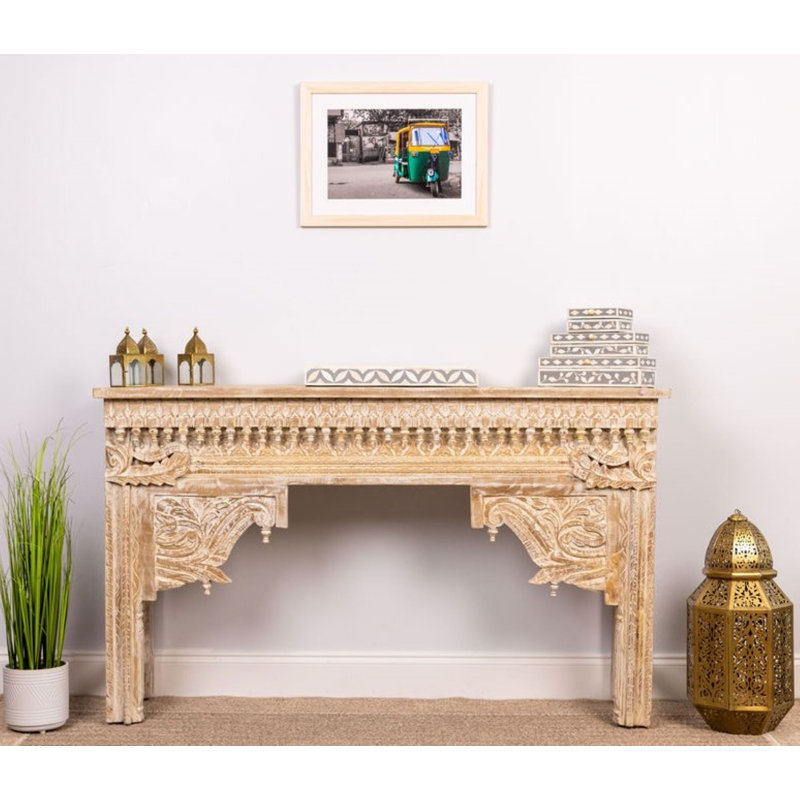 57'' Solid Wood Console Table