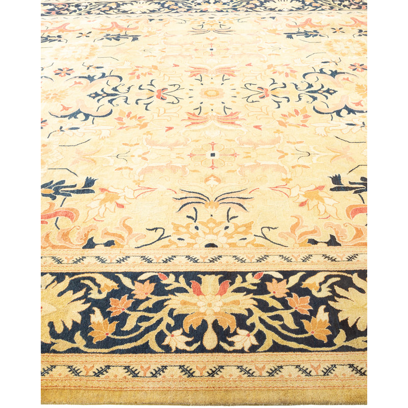 Classic One-of-a-Kind 9' 2" X 12' 4" Hand Knotted Area Rug