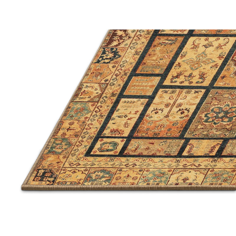 Abstract Indoor Rug, Rectangle 4' x 6'