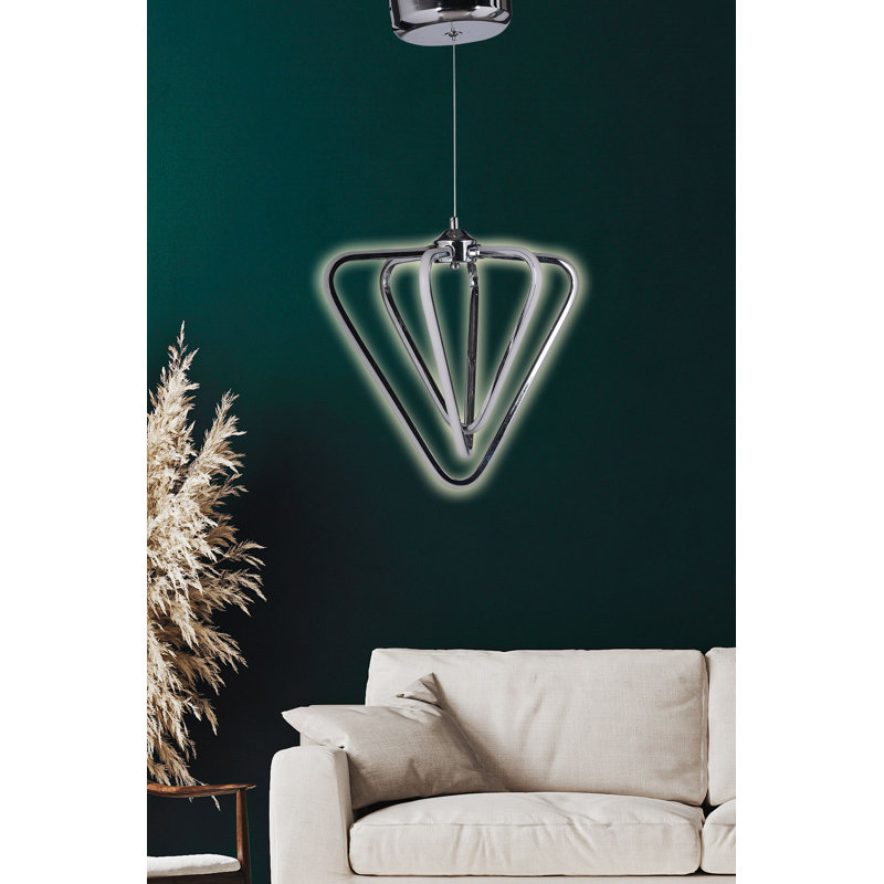 Luminaire suspendu géométrique 1 lumière Adrain