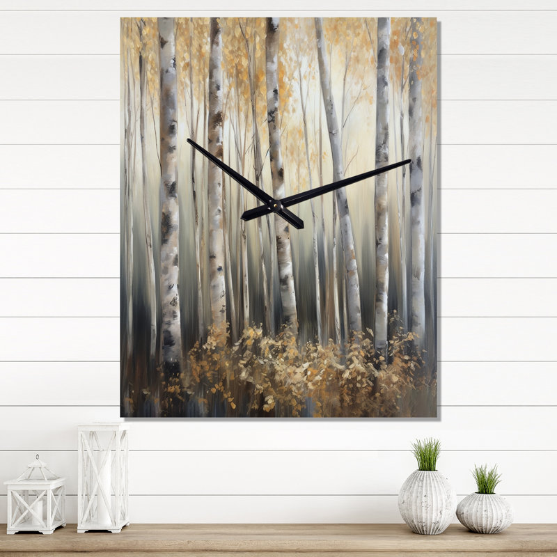 Horloge murale Jasniak, H 40 po x l 30 po x P 1 po