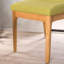 2 sièges de salle à manger intrigants en tissu - l 17,52 po x H 32,09 po, chaises d'assemblage