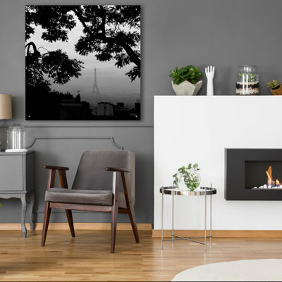 Latitude Tour® «Eiffel Tower View 1» par Photoinc Studio, art mural en verre acrylique