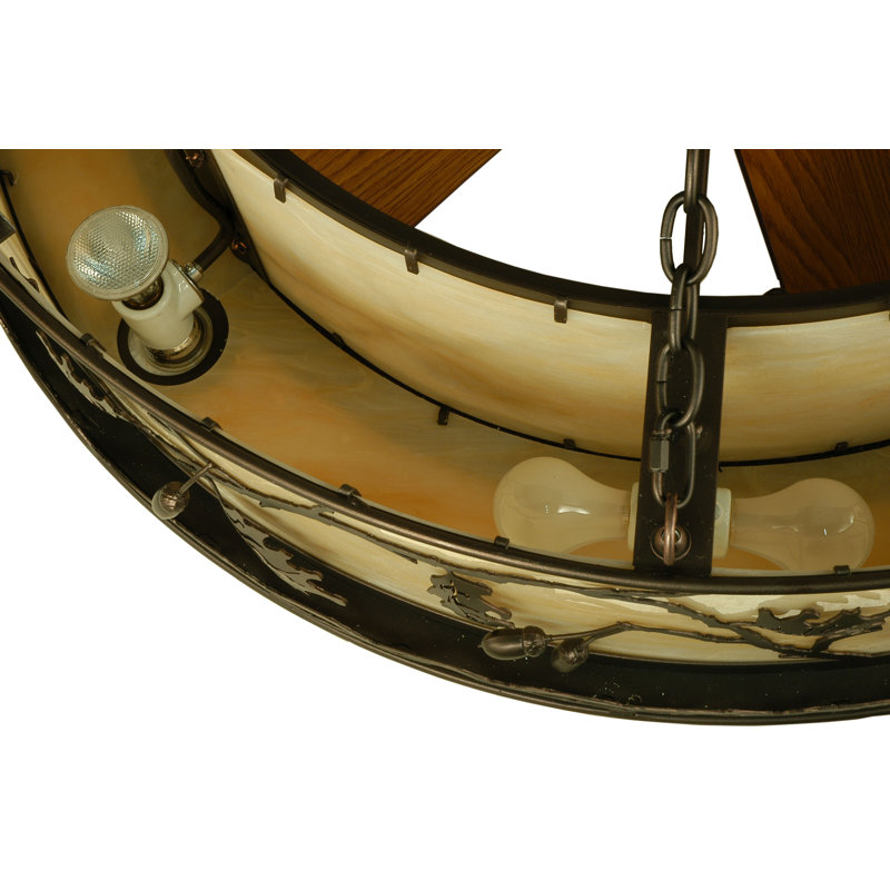 Lustre tambour 12 lumières
