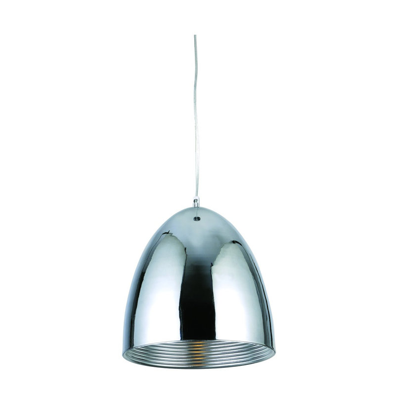 1 - Light Single Pendant, 51" H x 11.75" W x 11.75" D