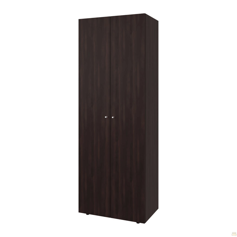 Armoire, 2 portes, 4 tablettes
