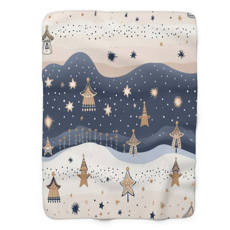 Couverture Free Spirit Stars - 1 pièce, Lit simple