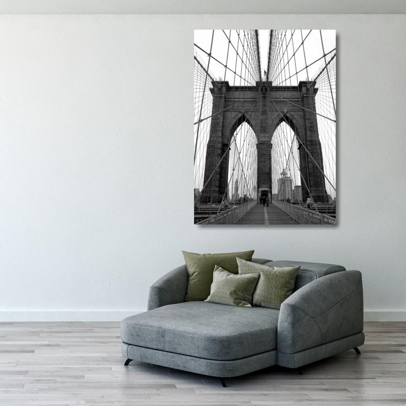 Pont de Brooklyn, H 38 po x l 28 po
