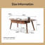 Table basse avec tiroirs Capsule