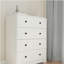 Armoire blanche à 5 tiroirs Farm Farm