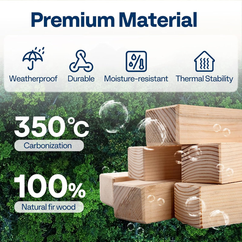 VIVOHOME Wood Planter Raised Bed with Trellis, 1, 62" H x 13" W x 29.5" D