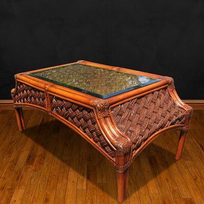 Schmitz Glass Top Single Coffee Table