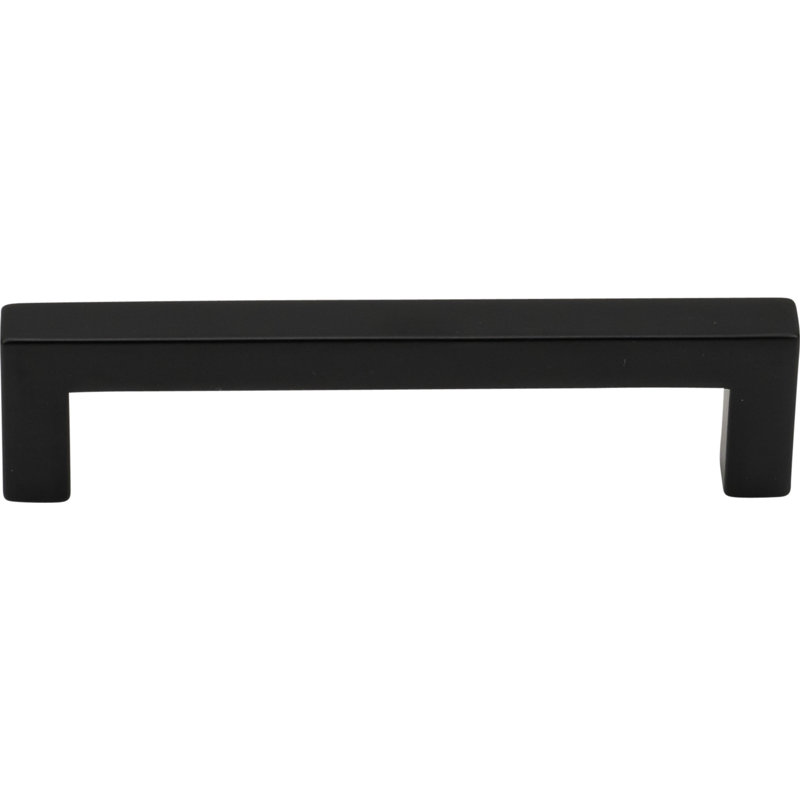 Square 3 3/4" Center Bar Pull Multipack, Matte Black