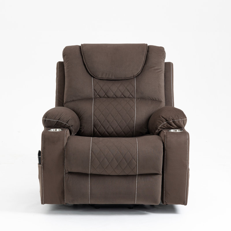 Fauteuil inclinable électrique Power Lift, Café