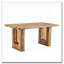 Table de salle à manger 64,5 po x 35,4 po-818532965-818532891