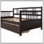 Twin Size Daybed With Two Drawers, Solid Pine Wood Frame For Durability And Versatile Use In Bedrooms And Living Rooms-1592742083