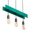 Luminaire suspendu pour îlot de cuisine 3 lumières Weddington-43172751
