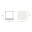 Table basse ronde Everly