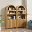 70.9" H Arched Display Cabinet-2072802823