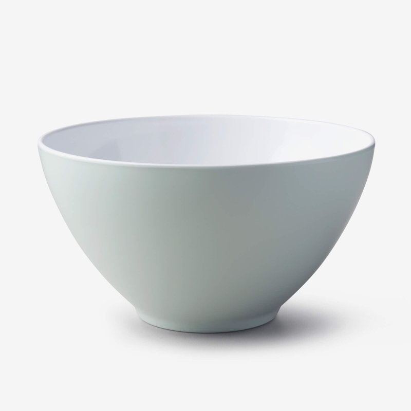 Zeal Melamine Salad Bowl, Sage Green