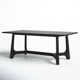 Burk 76" Trestle Dining Table