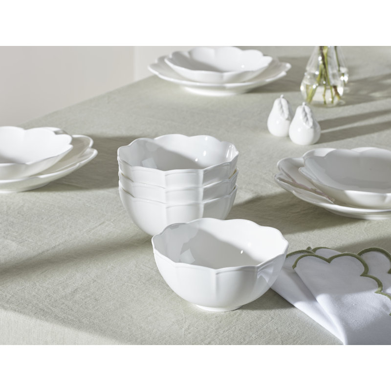 Studio 1414 Scallop 12 Piece Dinnerware Set