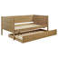 Lit de jour simple avec couchette Natural-1345201821