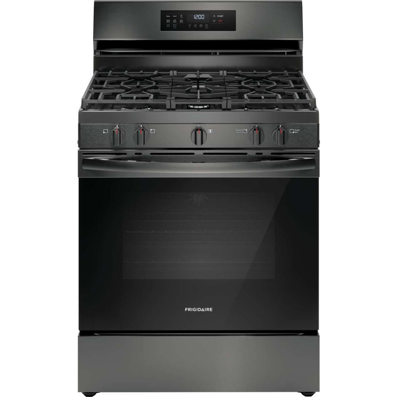 Frigidaire 30" Gas Range With Air Fry, Dark Gray