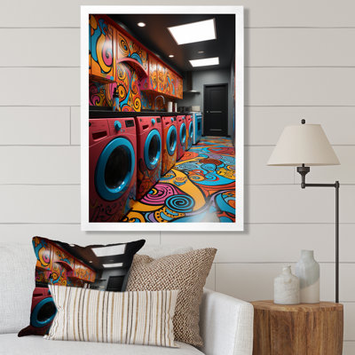 Blanchisserie, impression artistique sur toile II
